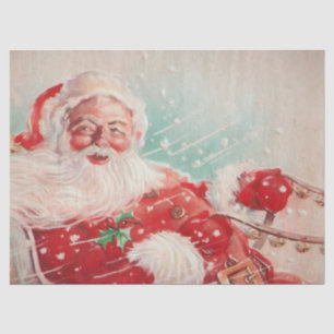 Cute vintage Santa Claus Tissue Paper