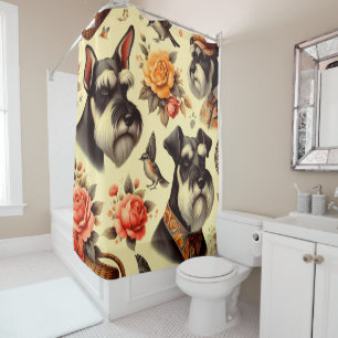 Cute Vintage Schnauzer 