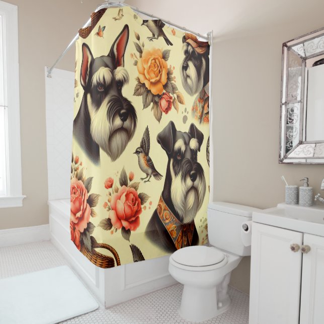 Cute Vintage Schnauzer  (In Situ)