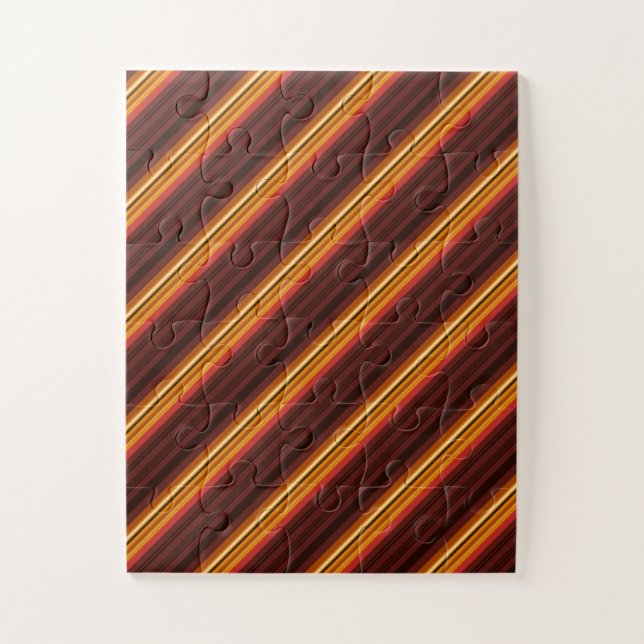 Cute vintage stripes jigsaw puzzle (Vertical)