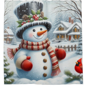 Cute, Vintage/Whimsical Christmas/winter snowman