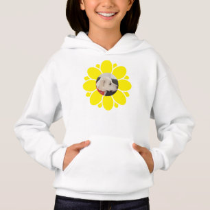 Cute Vivid Yellow Flower Frame for Pet Photo Girls