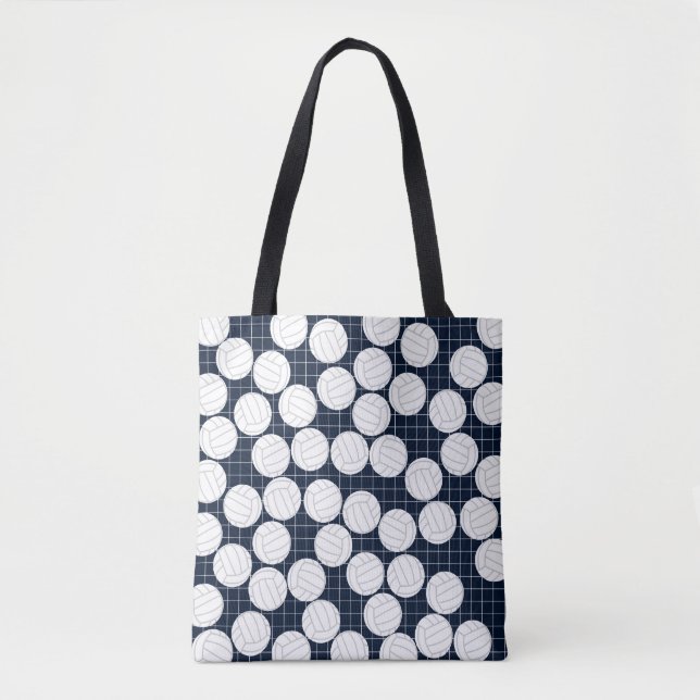 Cute Volleyball Tote Bag (Front)