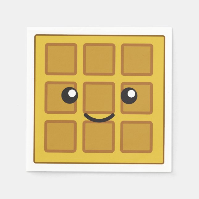 Cute Waffle Napkin (Front)