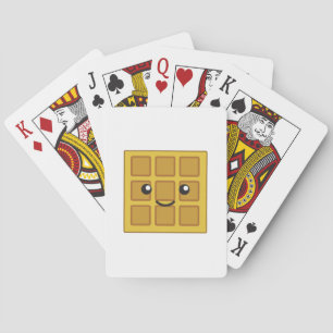 Cute Waffle Playing Cards