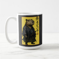 Cute Waiting Capybara Japanese Aesthetic Kawaii An