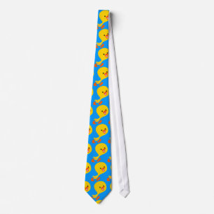 Cute Walking Cartoon Duckling Tie