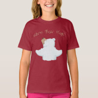 Cute Warm Bear Hugs Cute Polar Bear Kids Graphic T