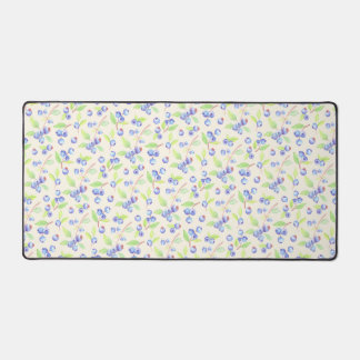 Cute Watercolor Blueberry Botanical Pattern