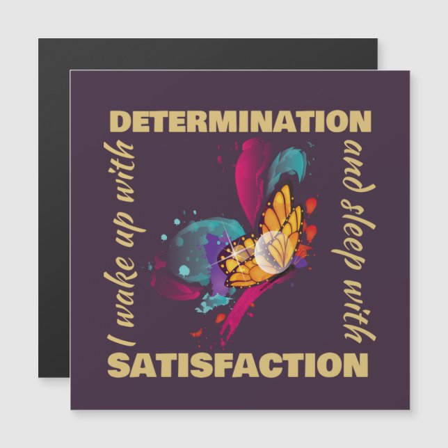 Cute Watercolor Butterfly Motivation (Front/Back)