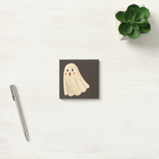Cute Watercolor Ghost Sticky Notes
