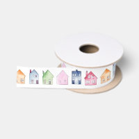 Cute Watercolor Houses 