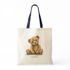Cute Watercolor Teddy Bear