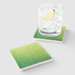 Cute Watercolor Watermelon Giant funny slice Stone Coaster