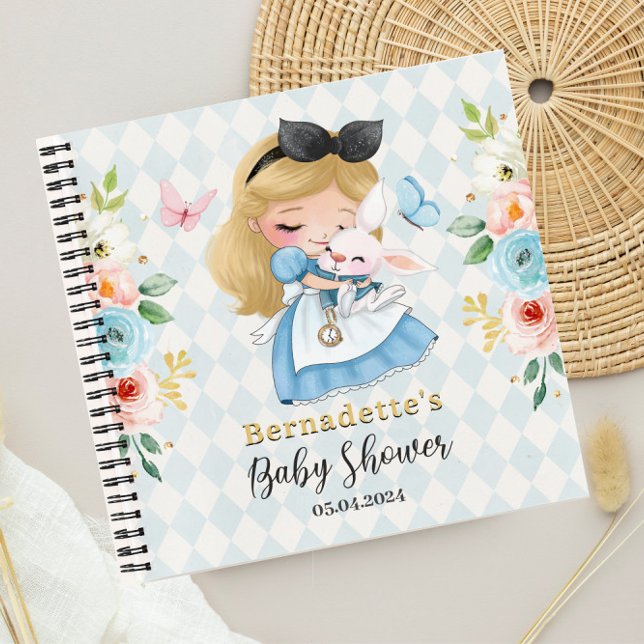 Cute Watercolor Wonderland Baby shower Livre d'inv (Créateur téléchargé)