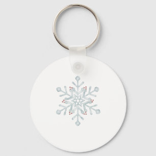 Cute Watercolor Woodland Animals Keychain