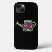 Cute Watering Can with Flowers Bouquet