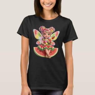 Cute Watermelon Fruit Fairy Women's T-Shirt