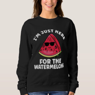 Cute Watermelon Fruit Melon Summer for Men Women Sweatshirt
