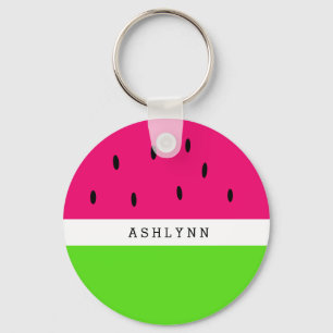 Cute Watermelon Keychain