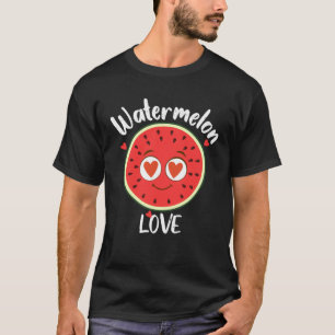 Cute Watermelon Love Fruit Farmer Healthy Life T-Shirt