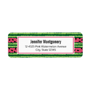 Cute Watermelon Pattern Pink & Green