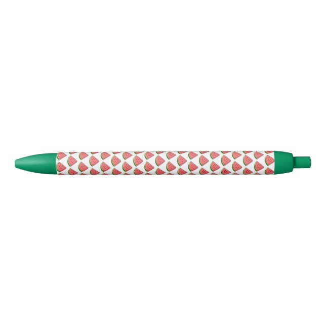 Cute Watermelon Slice Fruit Cartoon Pattern Pen (Front)