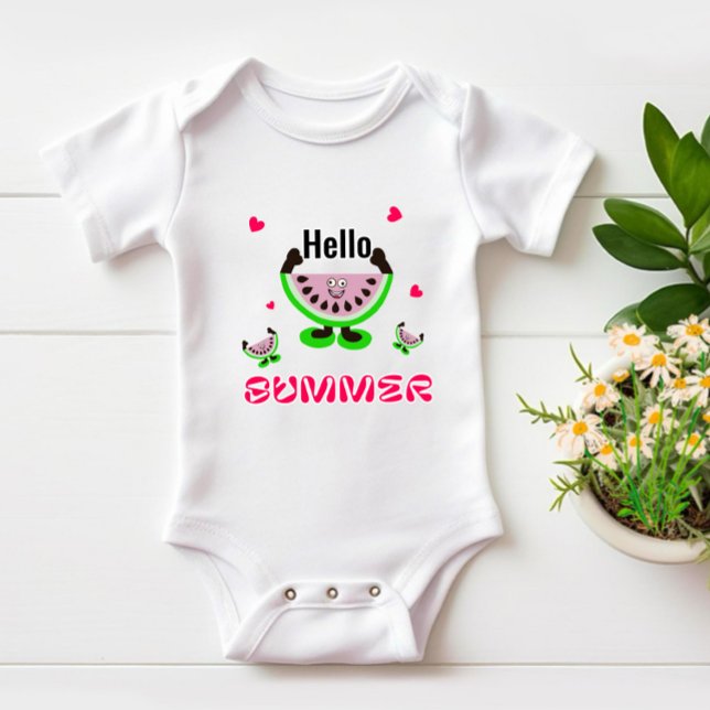 Cute watermelons baby bodysuit (Creator Uploaded)