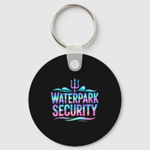 Cute waterpark security cruise mermaid vacation keychain