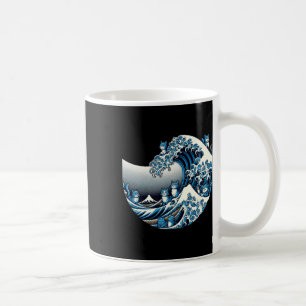 Cute Wave Of Blue Cats For Kamala Funny  Coffee Mug