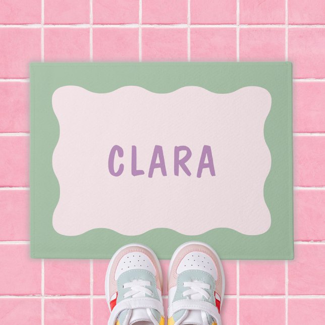 Cute Wavy Border Doormat (Creator Uploaded)