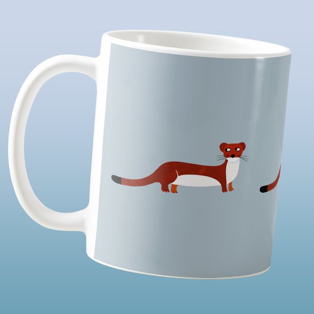 Cute Weasel Coffee Mug (Creator Uploaded)