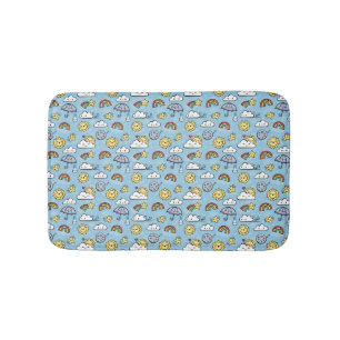 Cute Weather Bath Mat