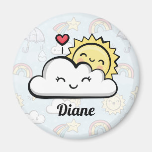 Cute Weather Magnet