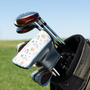 Cute Weather Pattern Golf Head Cover