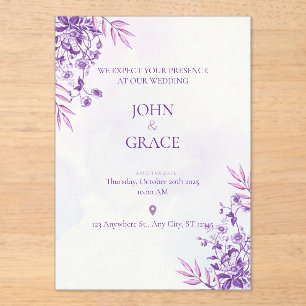 CUTE wedding invitation card