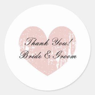 Cute wedding thank you stickers   envelope sealers