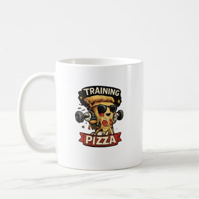 Cute Weird Humour Graphic Coffee Mug (Left)