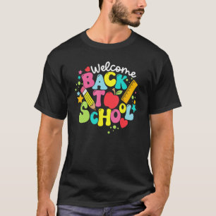 Cute Welcome Back To School Class Teaching Student T-Shirt