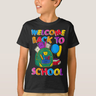 Cute Welcome Back To School First Day Of School  T-Shirt