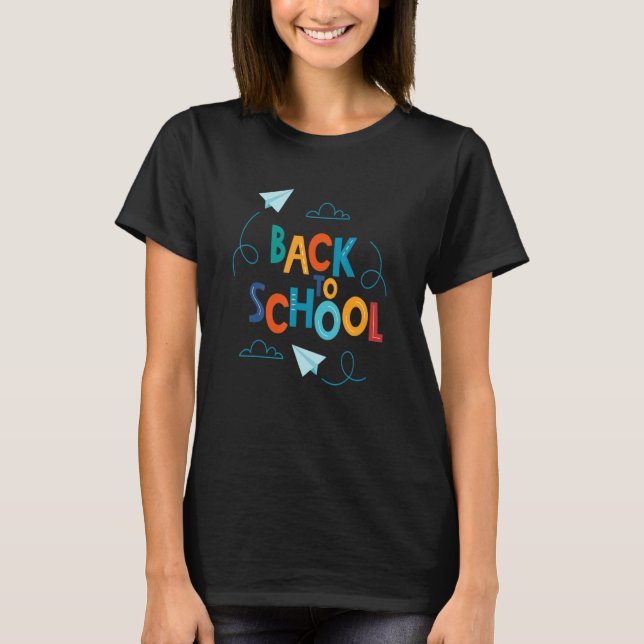 Cute Welcome Back to school first day of school te T-Shirt (Front)