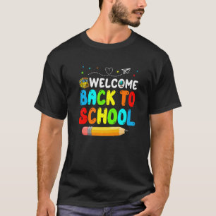 Cute Welcome Back To School  Squad Crew T-Shirt