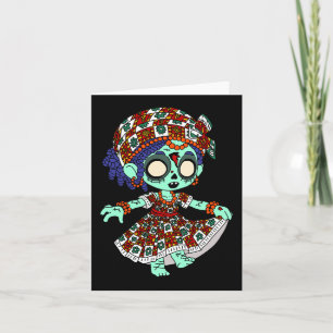 Cute West African Zombie Note Card