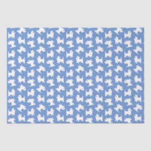 Cute West Highland Terrier Westies Tissue Paper