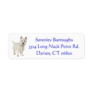 Cute West Highland White Terrier Puppy Dog Mom