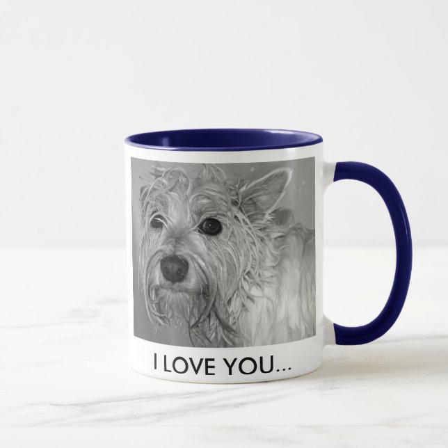 Cute Westie Dog Mug (Right)