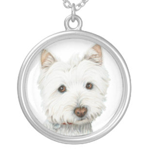 Cute Westie Dog Necklace