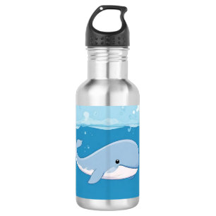 Cute Whale 532 Ml Water Bottle