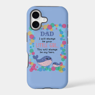 Cute Whale Dad I Will Always Be Your Little Girl