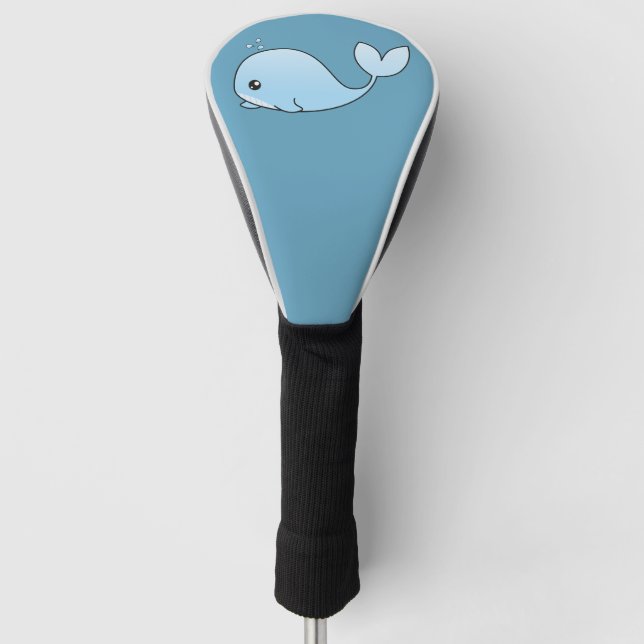 CUTE WHALE GOLF HEAD COVER (Front)